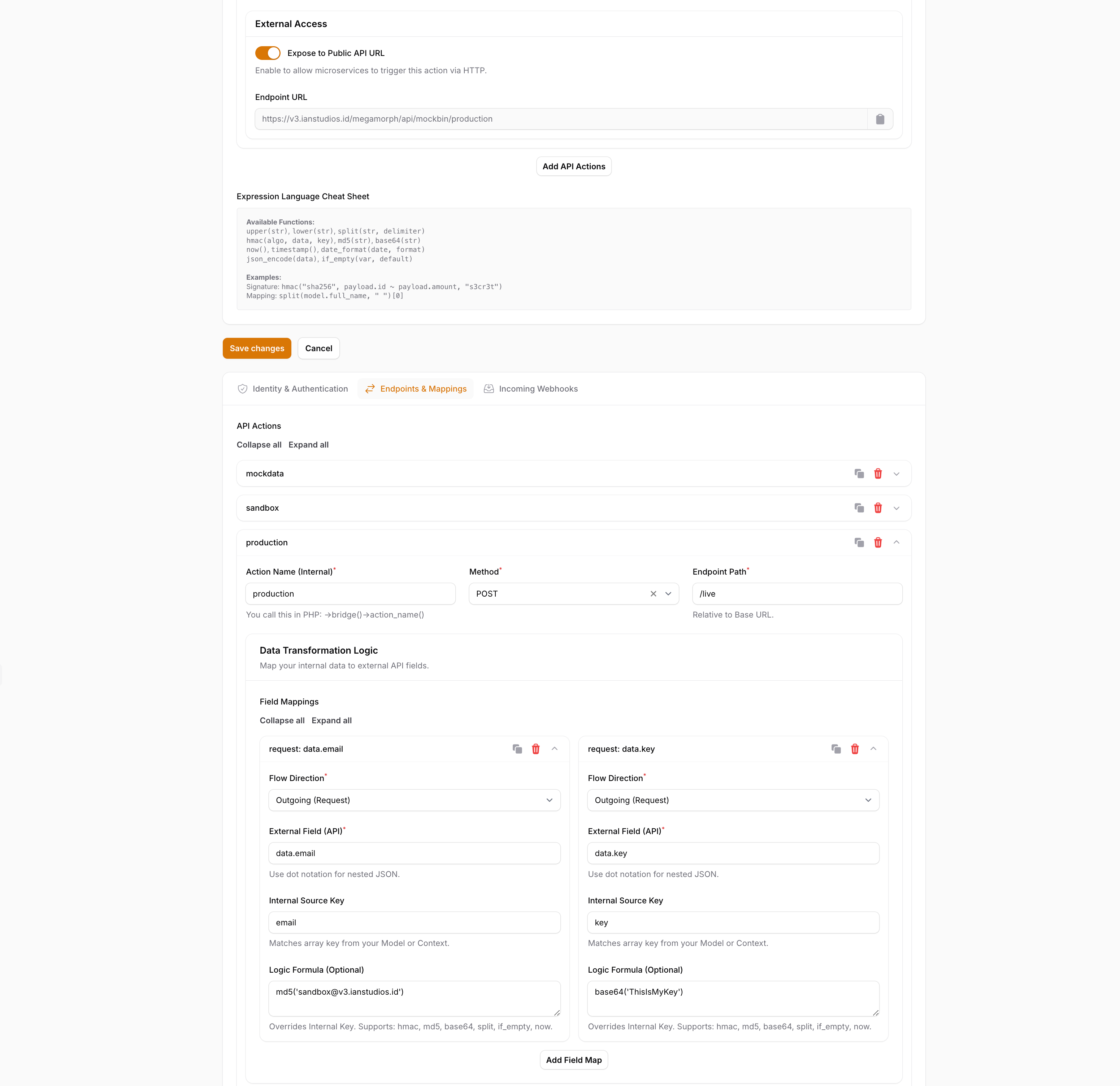 Intuitive Data Transformation Engine